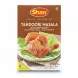 Box of Shan Tandoori Masala spice mix with grilled chicken image
