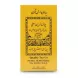 Back view of Shamshiri Earl Grey Tea yellow box with company details and traditional design