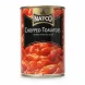 Natco Chopped Tomatoes tin can with rich tomato juice label