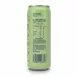 Back label with nutritional info and ingredients of Zooz Activate drink