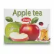 Usas Apple Tea box front showing green and red apples and tea glass