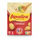 Box of Mousline instant mashed potato flakes with yellow and red packaging