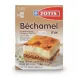 Jotis Béchamel Mix front packaging with food serving suggestion