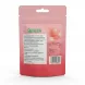 back side of Dr Peeler lychee gummy candy pack showing ingredients and nutritional facts