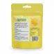 Pack of Dr Peeler Peelable Lemon Gummy Candy back with ingredients and nutrition