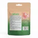 Dr Peeler Peelable Peach Gummy Candy packaging back with ingredients, nutrition facts, and barcode