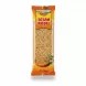 Front view of Gunz Sesame Seed Bar in yellow and orange packaging