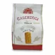 Di Leo Caserecci Chitarre Pasta in white and red packet front view