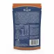 Rajah beef steak seasoning pack back view with ingredients and nutritional facts