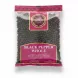 Heera brand pack of whole black peppercorns visible through packaging