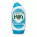 Bottle of Fairy Non Bio Laundry Detergent Gel with blue cap