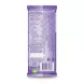 Back of Milka Milky White chocolate bar showing ingredients and nutritional facts
