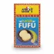Box of Africa's Finest Plantain Fufu dough ball mix with plantain image