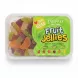 Plastic container of Pimlico Fruit Jellies with assorted colourful gummy shapes