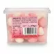 Back view showing ingredients and nutritional info on container