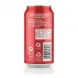 Back label of Rubicon sparkling guava drink can showing ingredients and nutrition