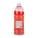 Mogu Mogu strawberry flavoured drink bottle back view with ingredients and nutrition