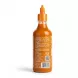 Back label showing product details and barcode of Crying Thaiger Sriracha Mayo chilli sauce