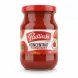 Pudliszki double concentrated tomato puree jar with red lid