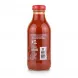 Back label of Dawtona tomato juice showing ingredients and storage info