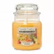 Yankee Candle Exotic Fruits fragrance candle in glass jar