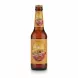 Front view of Megamalt Original premium malt drink bottle 330ml