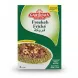 Front packaging of Gardenia Freekeh showing green roasted wheat dish with lamb and nuts