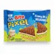 Mr. Bite Pixel wafer packaging front showing pistachio cream wafer