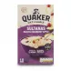 Box of Quaker Oat So Simple porridge with sultanas raisins cranberry apple flavour