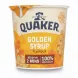 Quaker Golden Syrup Flavour Oatmeal pot front view