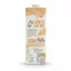 Alpro vanilla flavour soya drink carton side with product benefits