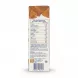 Nutritional information and ingredients list on Alpro almond milk carton side