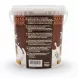 Back label showing ingredients and barcode