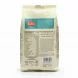 Back of Rummo Mezze Penne Rigate gluten free pasta pack with nutritional info