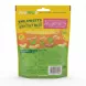 Back of Jealous plant based Tangy Worms pack showing ingredients, allergy advice and product information