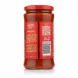 Back view of Mutti Arrabbiata pasta sauce jar showing QR code and product description