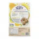 Back of Nestlé Go Free Gluten Free Corn Flakes box with recipe for gluten free corn flake crusted fish tacos and nutritional information
