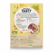 Back of Nestlé Go Free Honey Nut Flakes box showing product details