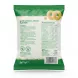 Back view of Harvest Snaps Lentil Rings packaging showing nutritional info