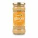Jar of Indus brand ginger paste with orange label
