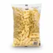 Backpack of Gusto Cheese Corn Puffs showing nutritional information and ingredients