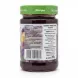 Back view of jar showing ingredients, nutrition facts, and barcode