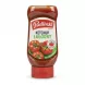 Pudliszki Mild Tomato Ketchup front label with tomatoes