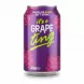 330ml can of Jamaica Ting sparkling grape soft drink with purple design and grape illustrations