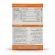 Back of box showing nutrition info and cooking steps