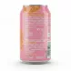 Back view of It's a Pink Ting soda can showing ingredients and nutritional label