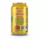 Old Jamaica Ginger Beer Regular 330ml can back view showing product details and social media info