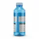 Back view of OSHEE Vitamin Water showing nutritional and ingredient label