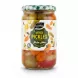 Jar of Greenfields Mixed Pickles showing label and contents