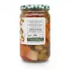 Back label of Greenfields Mixed Pickles jar with product details